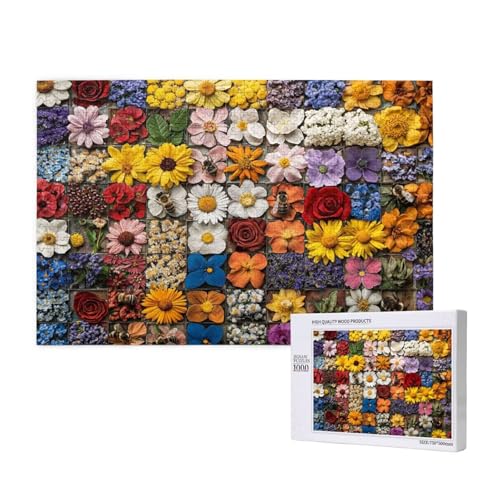 Puzzle Blume,Puzzle 4000 Teile Frühling Holzpuzzle Erwachsene mit Geschenkbox und Poster,Schwieriges,Unterhaltsames,Herausforderndes,Geeignet für Anfänger ab 14 Jahren,Geschenke für Frauen M-225 Puzzle Blume,Puzzle 4000 Teile Frühling Holzpuzzle Erwachsene mit Geschenkbox und Poster,Schwieriges,Unterhaltsames,Herausforderndes,Geeignet für Anfänger ab 14 Jahren,Geschenke für Frauen M-225 von Yeogcohe