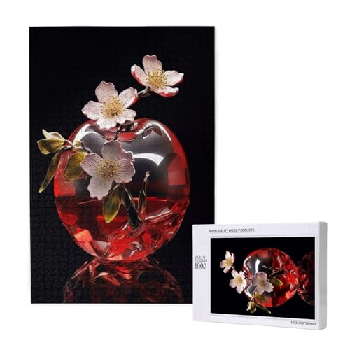 Puzzle Blume,Puzzle 4000 Teile Kristall Holzpuzzle Erwachsene mit Geschenkbox und Poster,Schwieriges,Unterhaltsames,Herausforderndes,Geeignet für Anfänger ab 14 Jahren,Geschenke für Frauen M-1581 Puzzle Blume,Puzzle 4000 Teile Kristall Holzpuzzle Erwachsene mit Geschenkbox und Poster,Schwieriges,Unterhaltsames,Herausforderndes,Geeignet für Anfänger ab 14 Jahren,Geschenke für Frauen M-1581 von Yeogcohe