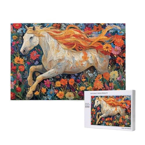 Puzzle Blume,Puzzle 4000 Teile Pferd Holzpuzzle Erwachsene mit Geschenkbox und Poster,Schwieriges,Unterhaltsames,Herausforderndes,Geeignet für Anfänger ab 14 Jahren,Geschenke für Männer/Frauen M-888 Puzzle Blume,Puzzle 4000 Teile Pferd Holzpuzzle Erwachsene mit Geschenkbox und Poster,Schwieriges,Unterhaltsames,Herausforderndes,Geeignet für Anfänger ab 14 Jahren,Geschenke für Männer/Frauen M-888 von Yeogcohe