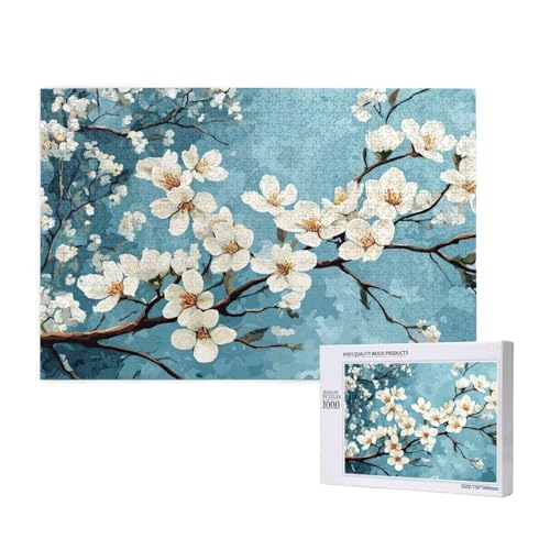 Puzzle Blume,Puzzle 6000 Teile Pflaumenbossom Holzpuzzle Erwachsene mit Geschenkbox,Schwieriges,Unterhaltsames,Herausforderndes,Geeignet für Anfänger ab 14 Jahren,Geschenke für Männer/Frauen M-78 Puzzle Blume,Puzzle 6000 Teile Pflaumenbossom Holzpuzzle Erwachsene mit Geschenkbox,Schwieriges,Unterhaltsames,Herausforderndes,Geeignet für Anfänger ab 14 Jahren,Geschenke für Männer/Frauen M-78 von Yeogcohe