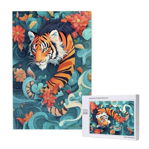 Puzzle Blume,Puzzle 6000 Teile Tiger Holzpuzzle Erwachsene mit Geschenkbox und Poster,Schwieriges,Unterhaltsames,Herausforderndes,Geeignet für Anfänger ab 14 Jahren,Geschenke für Männer/Frauen M-1509 Puzzle Blume,Puzzle 6000 Teile Tiger Holzpuzzle Erwachsene mit Geschenkbox und Poster,Schwieriges,Unterhaltsames,Herausforderndes,Geeignet für Anfänger ab 14 Jahren,Geschenke für Männer/Frauen M-1509 von Yeogcohe