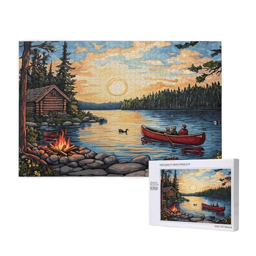Puzzle Boot,Puzzle 6000 Teile Landschaft Holzpuzzle Erwachsene mit Geschenkbox und Poster,Schwieriges,Unterhaltsames,Herausforderndes,Geeignet für Anfänger ab 14 Jahren,Geschenke für Frauen M-196 Puzzle Boot,Puzzle 6000 Teile Landschaft Holzpuzzle Erwachsene mit Geschenkbox und Poster,Schwieriges,Unterhaltsames,Herausforderndes,Geeignet für Anfänger ab 14 Jahren,Geschenke für Frauen M-196 von Yeogcohe
