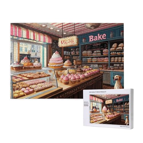 Puzzle Brot,Puzzle 6000 Teile Hund Holzpuzzle Erwachsene mit Geschenkbox und Poster,Schwieriges, Unterhaltsames, Herausforderndes, Geeignet für Anfänger ab 14 Jahren,Geschenke für Männer/Frauen M-149 Puzzle Brot,Puzzle 6000 Teile Hund Holzpuzzle Erwachsene mit Geschenkbox und Poster,Schwieriges, Unterhaltsames, Herausforderndes, Geeignet für Anfänger ab 14 Jahren,Geschenke für Männer/Frauen M-149 von Yeogcohe