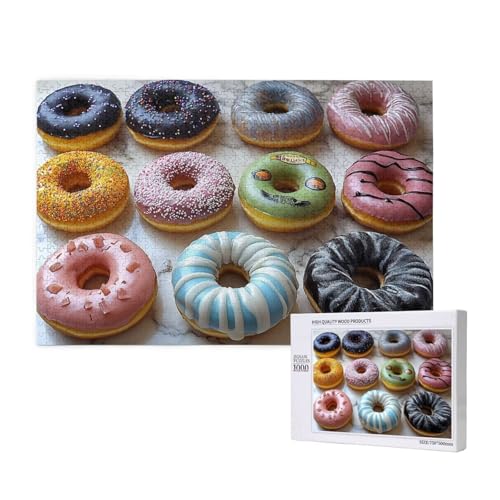 Puzzle Brot,Puzzle 6000 Teile Krapfen Holzpuzzle Erwachsene mit Geschenkbox und Poster,Schwieriges,Unterhaltsames,Herausforderndes,Geeignet für Anfänger ab 14 Jahren,Geschenke für Männer/Frauen M-692 Puzzle Brot,Puzzle 6000 Teile Krapfen Holzpuzzle Erwachsene mit Geschenkbox und Poster,Schwieriges,Unterhaltsames,Herausforderndes,Geeignet für Anfänger ab 14 Jahren,Geschenke für Männer/Frauen M-692 von Yeogcohe