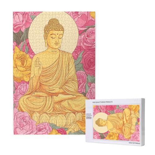 Puzzle Buddha,Puzzle 4000 Teile Blume Holzpuzzle Erwachsene mit Geschenkbox und Poster,Schwieriges,Unterhaltsames,Herausforderndes,Geeignet für Anfänger ab 14 Jahren,Geschenke für Männer/Frauen M-1898 Puzzle Buddha,Puzzle 4000 Teile Blume Holzpuzzle Erwachsene mit Geschenkbox und Poster,Schwieriges,Unterhaltsames,Herausforderndes,Geeignet für Anfänger ab 14 Jahren,Geschenke für Männer/Frauen M-1898 von Yeogcohe