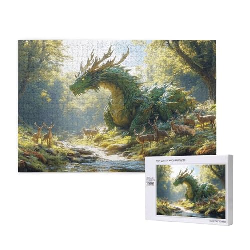 Puzzle Drachen,Puzzle 6000 Teile Tier Holzpuzzle Erwachsene mit Geschenkbox und Poster,Schwieriges,Unterhaltsames,Herausforderndes,Geeignet für Anfänger ab 14 Jahren,Geschenke für Männer/Frauen M-864 Puzzle Drachen,Puzzle 6000 Teile Tier Holzpuzzle Erwachsene mit Geschenkbox und Poster,Schwieriges,Unterhaltsames,Herausforderndes,Geeignet für Anfänger ab 14 Jahren,Geschenke für Männer/Frauen M-864 von Yeogcohe