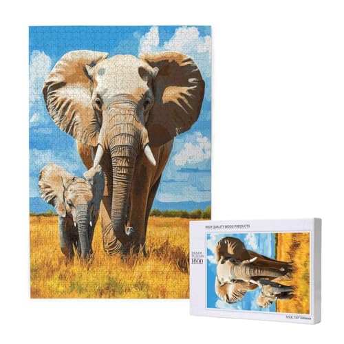 Puzzle Elefant,Puzzle 4000 Teile Afrika Holzpuzzle Erwachsene mit Geschenkbox und Poster,Schwieriges,Unterhaltsames,Herausforderndes,Geeignet für Anfänger ab 14 Jahren,Geschenke für Frauen M-1296 Puzzle Elefant,Puzzle 4000 Teile Afrika Holzpuzzle Erwachsene mit Geschenkbox und Poster,Schwieriges,Unterhaltsames,Herausforderndes,Geeignet für Anfänger ab 14 Jahren,Geschenke für Frauen M-1296 von Yeogcohe