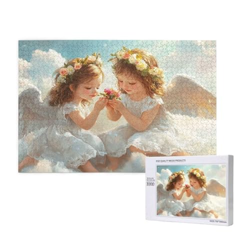 Puzzle Engel,Puzzle 4000 Teile Mädchen Holzpuzzle Erwachsene mit Geschenkbox und Poster,Schwieriges,Unterhaltsames,Herausforderndes,Geeignet für Anfänger ab 14 Jahren,Geschenke für Männer/Frauen M-608 Puzzle Engel,Puzzle 4000 Teile Mädchen Holzpuzzle Erwachsene mit Geschenkbox und Poster,Schwieriges,Unterhaltsames,Herausforderndes,Geeignet für Anfänger ab 14 Jahren,Geschenke für Männer/Frauen M-608 von Yeogcohe