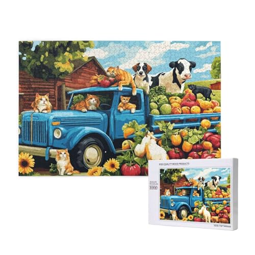 Puzzle Erntedankfest,Puzzle 4000 Teile Tier Holzpuzzle Erwachsene mit Geschenkbox,Schwieriges,Unterhaltsames,Herausforderndes,Geeignet für Anfänger ab 14 Jahren,Geschenke für Männer/Frauen M-534 Puzzle Erntedankfest,Puzzle 4000 Teile Tier Holzpuzzle Erwachsene mit Geschenkbox,Schwieriges,Unterhaltsames,Herausforderndes,Geeignet für Anfänger ab 14 Jahren,Geschenke für Männer/Frauen M-534 von Yeogcohe