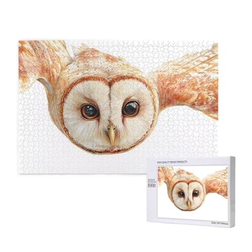 Puzzle Eule,Puzzle 300 Teile Tier Holzpuzzle Erwachsene mit Geschenkbox und Poster,Schwieriges, Unterhaltsames, Herausforderndes, Geeignet für Anfänger ab 14 Jahren,Geschenke für Männer/Frauen M-635 Puzzle Eule,Puzzle 300 Teile Tier Holzpuzzle Erwachsene mit Geschenkbox und Poster,Schwieriges, Unterhaltsames, Herausforderndes, Geeignet für Anfänger ab 14 Jahren,Geschenke für Männer/Frauen M-635 von Yeogcohe