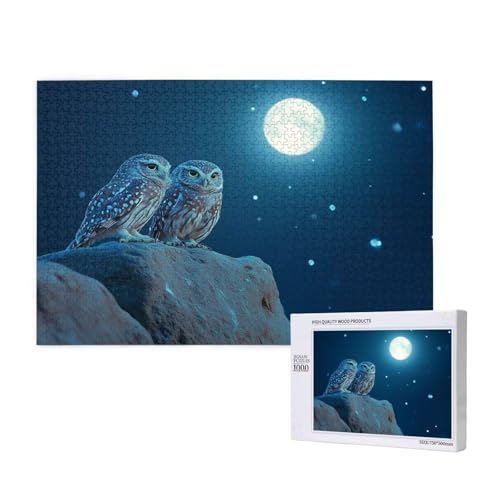 Puzzle Eule,Puzzle 6000 Teile Mond Holzpuzzle Erwachsene mit Geschenkbox und Poster,Schwieriges, Unterhaltsames, Herausforderndes, Geeignet für Anfänger ab 14 Jahren,Geschenke für Männer/Frauen M-965 Puzzle Eule,Puzzle 6000 Teile Mond Holzpuzzle Erwachsene mit Geschenkbox und Poster,Schwieriges, Unterhaltsames, Herausforderndes, Geeignet für Anfänger ab 14 Jahren,Geschenke für Männer/Frauen M-965 von Yeogcohe