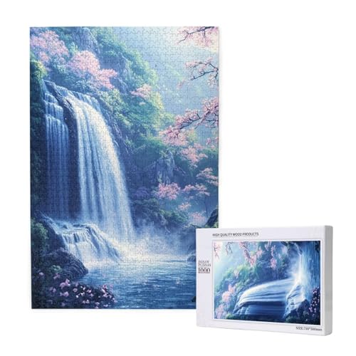 Puzzle Fallen,Puzzle 6000 Teile Landschaft Holzpuzzle Erwachsene mit Geschenkbox,Schwieriges,Unterhaltsames,Herausforderndes,Geeignet für Anfänger ab 14 Jahren,Geschenke für Männer/Frauen M-1586 von Yeogcohe