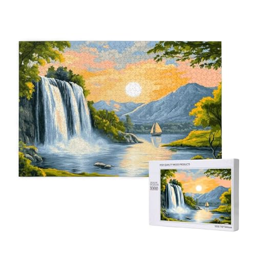 Puzzle Fallen,Puzzle 6000 Teile Sonnenuntergang Holzpuzzle Erwachsene mit Geschenkbox,Schwieriges,Unterhaltsames,Herausforderndes,Geeignet für Anfänger ab 14 Jahren,Geschenke für Männer/Frauen M-382 Puzzle Fallen,Puzzle 6000 Teile Sonnenuntergang Holzpuzzle Erwachsene mit Geschenkbox,Schwieriges,Unterhaltsames,Herausforderndes,Geeignet für Anfänger ab 14 Jahren,Geschenke für Männer/Frauen M-382 von Yeogcohe