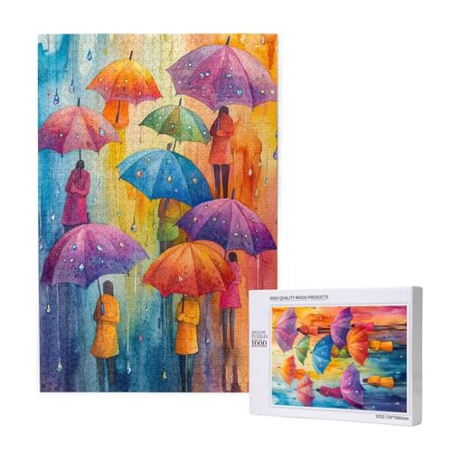 Puzzle Farbe,Puzzle 300 Teile Regenschirm Holzpuzzle Erwachsene mit Geschenkbox,Schwieriges,Unterhaltsames,Herausforderndes,Geeignet für Anfänger ab 14 Jahren,Geschenke für Männer/Frauen M-1499 Puzzle Farbe,Puzzle 300 Teile Regenschirm Holzpuzzle Erwachsene mit Geschenkbox,Schwieriges,Unterhaltsames,Herausforderndes,Geeignet für Anfänger ab 14 Jahren,Geschenke für Männer/Frauen M-1499 von Yeogcohe