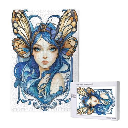 Puzzle Fee,Puzzle 6000 Teile Frau Holzpuzzle Erwachsene mit Geschenkbox und Poster,Schwieriges, Unterhaltsames, Herausforderndes, Geeignet für Anfänger ab 14 Jahren,Geschenke für Männer/Frauen M-1197 von Yeogcohe