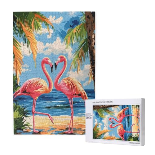 Puzzle Flamingo,Puzzle 4000 Teile Strand Holzpuzzle Erwachsene mit Geschenkbox,Schwieriges,Unterhaltsames,Herausforderndes,Geeignet für Anfänger ab 14 Jahren,Geschenke für Männer/Frauen M-1380 Puzzle Flamingo,Puzzle 4000 Teile Strand Holzpuzzle Erwachsene mit Geschenkbox,Schwieriges,Unterhaltsames,Herausforderndes,Geeignet für Anfänger ab 14 Jahren,Geschenke für Männer/Frauen M-1380 von Yeogcohe