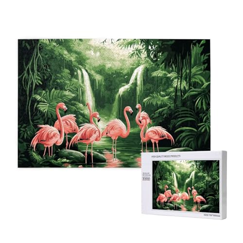 Puzzle Flamingo,Puzzle 4000 Teile Tier Holzpuzzle Erwachsene mit Geschenkbox und Poster,Schwieriges,Unterhaltsames,Herausforderndes,Geeignet für Anfänger ab 14 Jahren,Geschenke für Männer/Frauen M-584 Puzzle Flamingo,Puzzle 4000 Teile Tier Holzpuzzle Erwachsene mit Geschenkbox und Poster,Schwieriges,Unterhaltsames,Herausforderndes,Geeignet für Anfänger ab 14 Jahren,Geschenke für Männer/Frauen M-584 von Yeogcohe