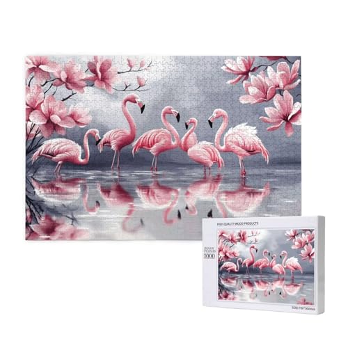 Puzzle Flamingo,Puzzle 6000 Teile Orchidee Holzpuzzle Erwachsene mit Geschenkbox,Schwieriges,Unterhaltsames,Herausforderndes,Geeignet für Anfänger ab 14 Jahren,Geschenke für Männer/Frauen M-496 Puzzle Flamingo,Puzzle 6000 Teile Orchidee Holzpuzzle Erwachsene mit Geschenkbox,Schwieriges,Unterhaltsames,Herausforderndes,Geeignet für Anfänger ab 14 Jahren,Geschenke für Männer/Frauen M-496 von Yeogcohe