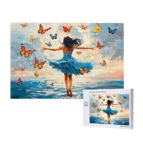 Puzzle Frau,Puzzle 2000 Teile Schmetterling Holzpuzzle Erwachsene mit Geschenkbox,Schwieriges,Unterhaltsames,Herausforderndes,Geeignet für Anfänger ab 14 Jahren,Geschenke für Männer/Frauen M-399 Puzzle Frau,Puzzle 2000 Teile Schmetterling Holzpuzzle Erwachsene mit Geschenkbox,Schwieriges,Unterhaltsames,Herausforderndes,Geeignet für Anfänger ab 14 Jahren,Geschenke für Männer/Frauen M-399 von Yeogcohe