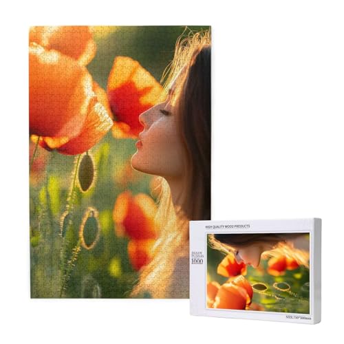 Puzzle Frau,Puzzle 4000 Teile Blume Holzpuzzle Erwachsene mit Geschenkbox und Poster,Schwieriges,Unterhaltsames,Herausforderndes,Geeignet für Anfänger ab 14 Jahren,Geschenke für Männer/Frauen M-1781 Puzzle Frau,Puzzle 4000 Teile Blume Holzpuzzle Erwachsene mit Geschenkbox und Poster,Schwieriges,Unterhaltsames,Herausforderndes,Geeignet für Anfänger ab 14 Jahren,Geschenke für Männer/Frauen M-1781 von Yeogcohe