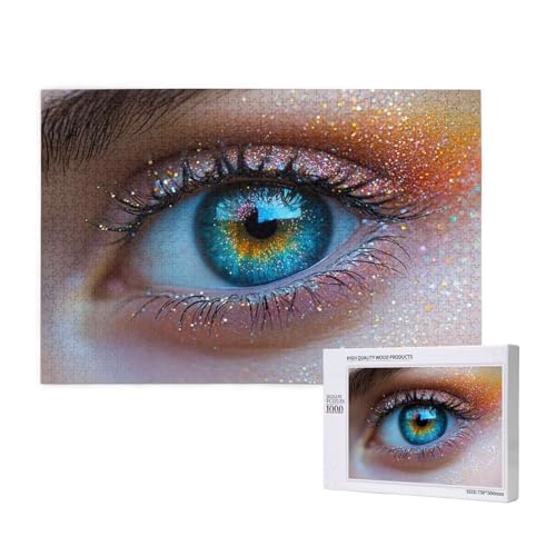 Puzzle Frau,Puzzle 6000 Teile Auge Holzpuzzle Erwachsene mit Geschenkbox und Poster,Schwieriges, Unterhaltsames, Herausforderndes, Geeignet für Anfänger ab 14 Jahren,Geschenke für Männer/Frauen M-711 Puzzle Frau,Puzzle 6000 Teile Auge Holzpuzzle Erwachsene mit Geschenkbox und Poster,Schwieriges, Unterhaltsames, Herausforderndes, Geeignet für Anfänger ab 14 Jahren,Geschenke für Männer/Frauen M-711 von Yeogcohe