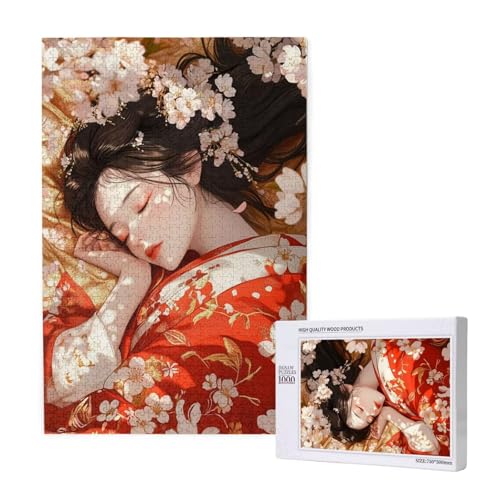 Puzzle Frau,Puzzle 6000 Teile Japan Holzpuzzle Erwachsene mit Geschenkbox und Poster,Schwieriges,Unterhaltsames,Herausforderndes,Geeignet für Anfänger ab 14 Jahren,Geschenke für Männer/Frauen M-1808 Puzzle Frau,Puzzle 6000 Teile Japan Holzpuzzle Erwachsene mit Geschenkbox und Poster,Schwieriges,Unterhaltsames,Herausforderndes,Geeignet für Anfänger ab 14 Jahren,Geschenke für Männer/Frauen M-1808 von Yeogcohe