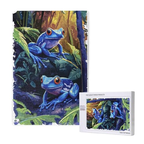 Puzzle Frosch,Puzzle 300 Teile Tier Holzpuzzle Erwachsene mit Geschenkbox und Poster,Schwieriges,Unterhaltsames,Herausforderndes,Geeignet für Anfänger ab 14 Jahren,Geschenke für Männer/Frauen M-1137 Puzzle Frosch,Puzzle 300 Teile Tier Holzpuzzle Erwachsene mit Geschenkbox und Poster,Schwieriges,Unterhaltsames,Herausforderndes,Geeignet für Anfänger ab 14 Jahren,Geschenke für Männer/Frauen M-1137 von Yeogcohe