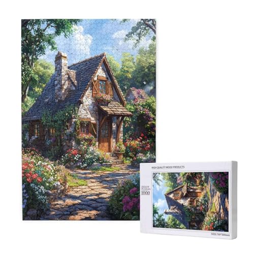 Puzzle Garten,Puzzle 1000 Teile Landschaft Holzpuzzle Erwachsene mit Geschenkbox,Schwieriges,Unterhaltsames,Herausforderndes,Geeignet für Anfänger ab 14 Jahren,Geschenke für Männer/Frauen M-1763 Puzzle Garten,Puzzle 1000 Teile Landschaft Holzpuzzle Erwachsene mit Geschenkbox,Schwieriges,Unterhaltsames,Herausforderndes,Geeignet für Anfänger ab 14 Jahren,Geschenke für Männer/Frauen M-1763 von Yeogcohe
