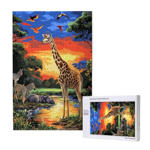 Puzzle Giraffe,Puzzle 2000 Teile Tier Holzpuzzle Erwachsene mit Geschenkbox und Poster,Schwieriges,Unterhaltsames,Herausforderndes,Geeignet für Anfänger ab 14 Jahren,Geschenke für Männer/Frauen M-1259 Puzzle Giraffe,Puzzle 2000 Teile Tier Holzpuzzle Erwachsene mit Geschenkbox und Poster,Schwieriges,Unterhaltsames,Herausforderndes,Geeignet für Anfänger ab 14 Jahren,Geschenke für Männer/Frauen M-1259 von Yeogcohe