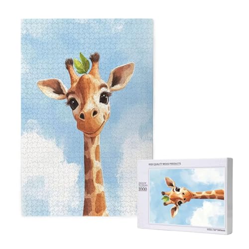 Puzzle Giraffe,Puzzle 4000 Teile Tier Holzpuzzle Erwachsene mit Geschenkbox und Poster,Schwieriges,Unterhaltsames,Herausforderndes,Geeignet für Anfänger ab 14 Jahren,Geschenke für Männer/Frauen M-1233 Puzzle Giraffe,Puzzle 4000 Teile Tier Holzpuzzle Erwachsene mit Geschenkbox und Poster,Schwieriges,Unterhaltsames,Herausforderndes,Geeignet für Anfänger ab 14 Jahren,Geschenke für Männer/Frauen M-1233 von Yeogcohe