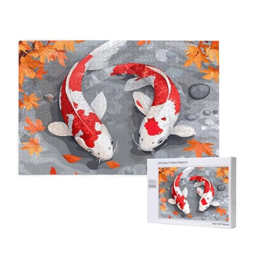 Puzzle Goldfisch,Puzzle 4000 Teile Tier Holzpuzzle Erwachsene mit Geschenkbox und Poster,Schwieriges,Unterhaltsames,Herausforderndes,Geeignet für Anfänger ab 14 Jahren,Geschenke für Frauen M-531 Puzzle Goldfisch,Puzzle 4000 Teile Tier Holzpuzzle Erwachsene mit Geschenkbox und Poster,Schwieriges,Unterhaltsames,Herausforderndes,Geeignet für Anfänger ab 14 Jahren,Geschenke für Frauen M-531 von Yeogcohe