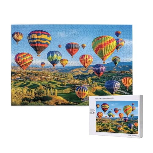 Puzzle Heißluftballon,Puzzle 300 Teile Türkei Holzpuzzle Erwachsene mit Geschenkbox,Schwieriges,Unterhaltsames,Herausforderndes,Geeignet für Anfänger ab 14 Jahren,Geschenke für Männer/Frauen M-125 Puzzle Heißluftballon,Puzzle 300 Teile Türkei Holzpuzzle Erwachsene mit Geschenkbox,Schwieriges,Unterhaltsames,Herausforderndes,Geeignet für Anfänger ab 14 Jahren,Geschenke für Männer/Frauen M-125 von Yeogcohe