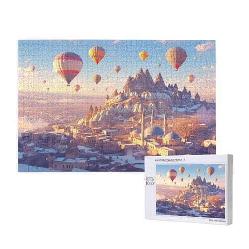 Puzzle Heißluftballon,Puzzle 6000 Teile Türkei Holzpuzzle Erwachsene mit Geschenkbox,Schwieriges,Unterhaltsames,Herausforderndes,Geeignet für Anfänger ab 14 Jahren,Geschenke für Männer/Frauen M-32 Puzzle Heißluftballon,Puzzle 6000 Teile Türkei Holzpuzzle Erwachsene mit Geschenkbox,Schwieriges,Unterhaltsames,Herausforderndes,Geeignet für Anfänger ab 14 Jahren,Geschenke für Männer/Frauen M-32 von Yeogcohe