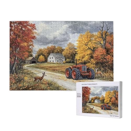 Puzzle Herbst,Puzzle 2000 Teile Landschaft Holzpuzzle Erwachsene mit Geschenkbox,Schwieriges,Unterhaltsames,Herausforderndes,Geeignet für Anfänger ab 14 Jahren,Geschenke für Männer/Frauen M-338 Puzzle Herbst,Puzzle 2000 Teile Landschaft Holzpuzzle Erwachsene mit Geschenkbox,Schwieriges,Unterhaltsames,Herausforderndes,Geeignet für Anfänger ab 14 Jahren,Geschenke für Männer/Frauen M-338 von Yeogcohe