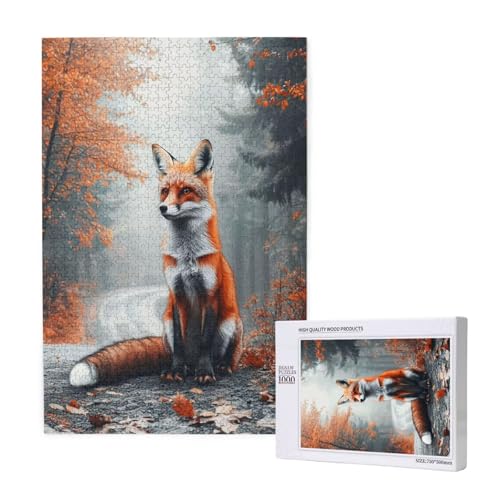 Puzzle Herbst,Puzzle 300 Teile Tier Holzpuzzle Erwachsene mit Geschenkbox und Poster,Schwieriges,Unterhaltsames,Herausforderndes,Geeignet für Anfänger ab 14 Jahren,Geschenke für Männer/Frauen M-1164 Puzzle Herbst,Puzzle 300 Teile Tier Holzpuzzle Erwachsene mit Geschenkbox und Poster,Schwieriges,Unterhaltsames,Herausforderndes,Geeignet für Anfänger ab 14 Jahren,Geschenke für Männer/Frauen M-1164 von Yeogcohe
