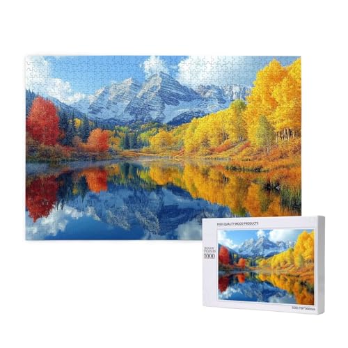 Puzzle Herbst,Puzzle 6000 Teile Berg Holzpuzzle Erwachsene mit Geschenkbox und Poster,Schwieriges,Unterhaltsames,Herausforderndes,Geeignet für Anfänger ab 14 Jahren,Geschenke für Männer/Frauen M-161 Puzzle Herbst,Puzzle 6000 Teile Berg Holzpuzzle Erwachsene mit Geschenkbox und Poster,Schwieriges,Unterhaltsames,Herausforderndes,Geeignet für Anfänger ab 14 Jahren,Geschenke für Männer/Frauen M-161 von Yeogcohe
