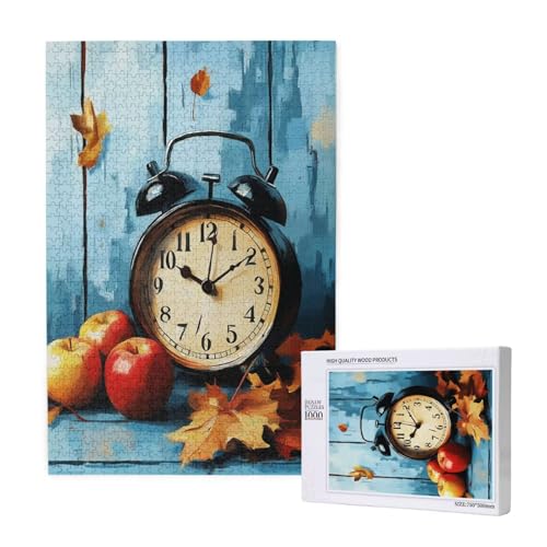 Puzzle Herbst,Puzzle 6000 Teile Obst Holzpuzzle Erwachsene mit Geschenkbox und Poster,Schwieriges,Unterhaltsames,Herausforderndes,Geeignet für Anfänger ab 14 Jahren,Geschenke für Männer/Frauen M-1174 von Yeogcohe