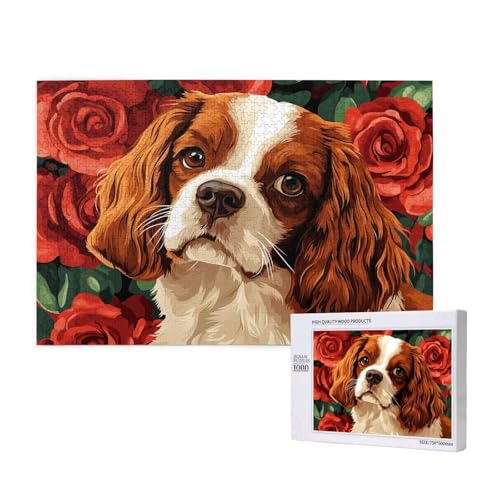 Puzzle Hund,Puzzle 4000 Teile Rose Holzpuzzle Erwachsene mit Geschenkbox und Poster,Schwieriges, Unterhaltsames, Herausforderndes, Geeignet für Anfänger ab 14 Jahren,Geschenke für Männer/Frauen M-614 Puzzle Hund,Puzzle 4000 Teile Rose Holzpuzzle Erwachsene mit Geschenkbox und Poster,Schwieriges, Unterhaltsames, Herausforderndes, Geeignet für Anfänger ab 14 Jahren,Geschenke für Männer/Frauen M-614 von Yeogcohe