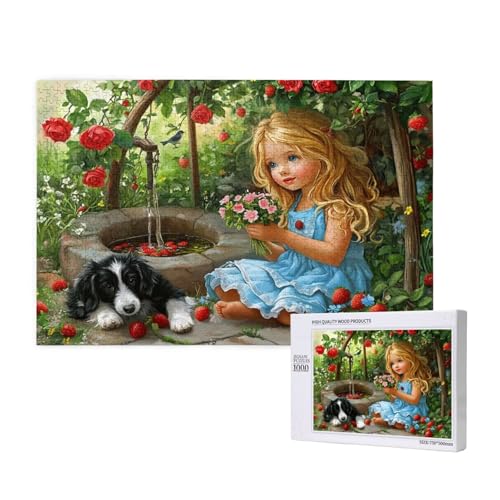 Puzzle Hund,Puzzle 6000 Teile Mädchen Holzpuzzle Erwachsene mit Geschenkbox und Poster,Schwieriges,Unterhaltsames,Herausforderndes,Geeignet für Anfänger ab 14 Jahren,Geschenke für Männer/Frauen M-563 Puzzle Hund,Puzzle 6000 Teile Mädchen Holzpuzzle Erwachsene mit Geschenkbox und Poster,Schwieriges,Unterhaltsames,Herausforderndes,Geeignet für Anfänger ab 14 Jahren,Geschenke für Männer/Frauen M-563 von Yeogcohe