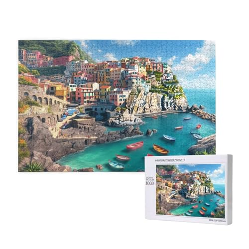 Puzzle Italien,Puzzle 2000 Teile Landschaft Holzpuzzle Erwachsene mit Geschenkbox,Schwieriges,Unterhaltsames,Herausforderndes,Geeignet für Anfänger ab 14 Jahren,Geschenke für Männer/Frauen M-185 Puzzle Italien,Puzzle 2000 Teile Landschaft Holzpuzzle Erwachsene mit Geschenkbox,Schwieriges,Unterhaltsames,Herausforderndes,Geeignet für Anfänger ab 14 Jahren,Geschenke für Männer/Frauen M-185 von Yeogcohe