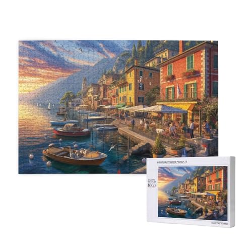 Puzzle Italien,Puzzle 2000 Teile Ozean Holzpuzzle Erwachsene mit Geschenkbox und Poster,Schwieriges,Unterhaltsames,Herausforderndes,Geeignet für Anfänger ab 14 Jahren,Geschenke für Männer/Frauen M-193 Puzzle Italien,Puzzle 2000 Teile Ozean Holzpuzzle Erwachsene mit Geschenkbox und Poster,Schwieriges,Unterhaltsames,Herausforderndes,Geeignet für Anfänger ab 14 Jahren,Geschenke für Männer/Frauen M-193 von Yeogcohe