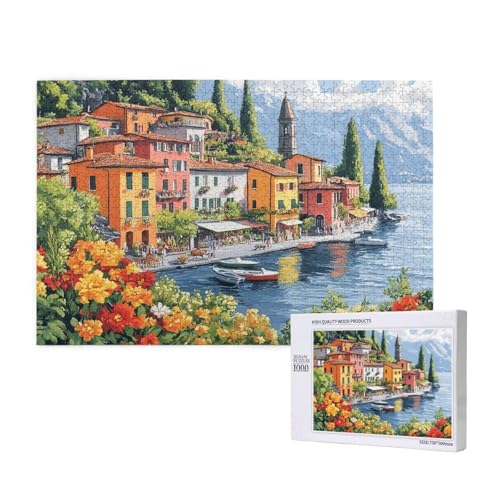 Puzzle Italien,Puzzle 6000 Teile Landschaft Holzpuzzle Erwachsene mit Geschenkbox,Schwieriges,Unterhaltsames,Herausforderndes,Geeignet für Anfänger ab 14 Jahren,Geschenke für Männer/Frauen M-180 Puzzle Italien,Puzzle 6000 Teile Landschaft Holzpuzzle Erwachsene mit Geschenkbox,Schwieriges,Unterhaltsames,Herausforderndes,Geeignet für Anfänger ab 14 Jahren,Geschenke für Männer/Frauen M-180 von Yeogcohe