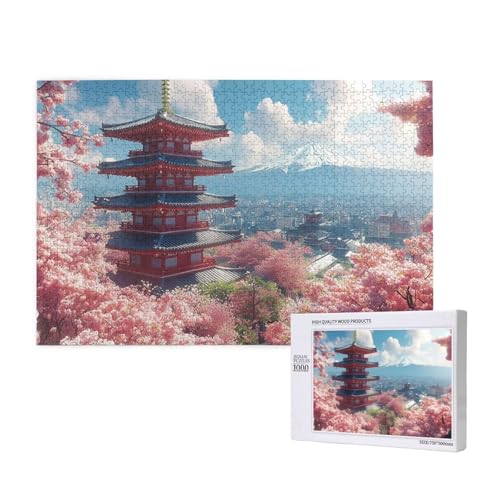 Puzzle Japan,Puzzle 1000 Teile Landschaft Holzpuzzle Erwachsene mit Geschenkbox,Schwieriges,Unterhaltsames,Herausforderndes,Geeignet für Anfänger ab 14 Jahren,Geschenke für Männer/Frauen M-709 Puzzle Japan,Puzzle 1000 Teile Landschaft Holzpuzzle Erwachsene mit Geschenkbox,Schwieriges,Unterhaltsames,Herausforderndes,Geeignet für Anfänger ab 14 Jahren,Geschenke für Männer/Frauen M-709 von Yeogcohe