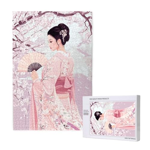 Puzzle Japan,Puzzle 4000 Teile Frau Holzpuzzle Erwachsene mit Geschenkbox und Poster,Schwieriges,Unterhaltsames,Herausforderndes,Geeignet für Anfänger ab 14 Jahren,Geschenke für Männer/Frauen M-1340 Puzzle Japan,Puzzle 4000 Teile Frau Holzpuzzle Erwachsene mit Geschenkbox und Poster,Schwieriges,Unterhaltsames,Herausforderndes,Geeignet für Anfänger ab 14 Jahren,Geschenke für Männer/Frauen M-1340 von Yeogcohe
