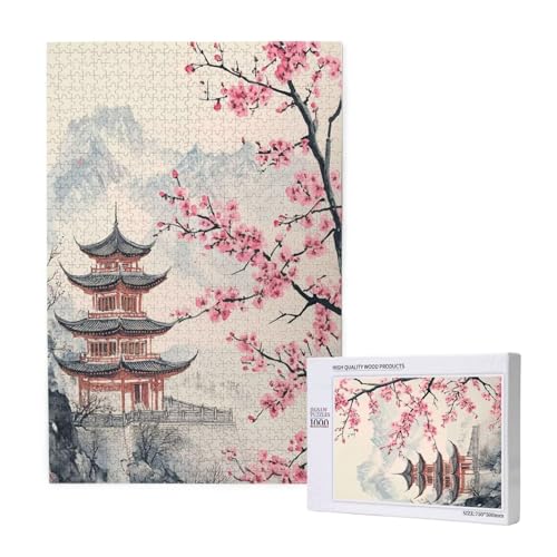 Puzzle Japan,Puzzle 4000 Teile Kirschblüten Holzpuzzle Erwachsene mit Geschenkbox,Schwieriges,Unterhaltsames,Herausforderndes,Geeignet für Anfänger ab 14 Jahren,Geschenke für Männer/Frauen M-1475 Puzzle Japan,Puzzle 4000 Teile Kirschblüten Holzpuzzle Erwachsene mit Geschenkbox,Schwieriges,Unterhaltsames,Herausforderndes,Geeignet für Anfänger ab 14 Jahren,Geschenke für Männer/Frauen M-1475 von Yeogcohe