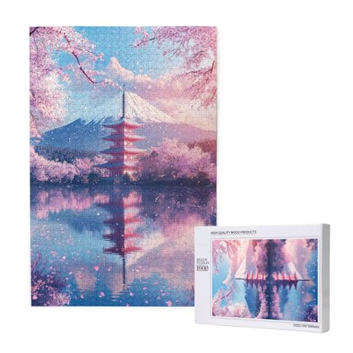 Puzzle Japan,Puzzle 4000 Teile Kirschblüten Holzpuzzle Erwachsene mit Geschenkbox,Schwieriges,Unterhaltsames,Herausforderndes,Geeignet für Anfänger ab 14 Jahren,Geschenke für Männer/Frauen M-1670 Puzzle Japan,Puzzle 4000 Teile Kirschblüten Holzpuzzle Erwachsene mit Geschenkbox,Schwieriges,Unterhaltsames,Herausforderndes,Geeignet für Anfänger ab 14 Jahren,Geschenke für Männer/Frauen M-1670 von Yeogcohe