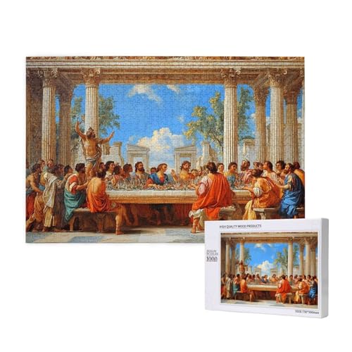Puzzle Jesus,Puzzle 2000 Teile Religion Holzpuzzle Erwachsene mit Geschenkbox und Poster,Schwieriges,Unterhaltsames,Herausforderndes,Geeignet für Anfänger ab 14 Jahren,Geschenke für Frauen M-248 Puzzle Jesus,Puzzle 2000 Teile Religion Holzpuzzle Erwachsene mit Geschenkbox und Poster,Schwieriges,Unterhaltsames,Herausforderndes,Geeignet für Anfänger ab 14 Jahren,Geschenke für Frauen M-248 von Yeogcohe