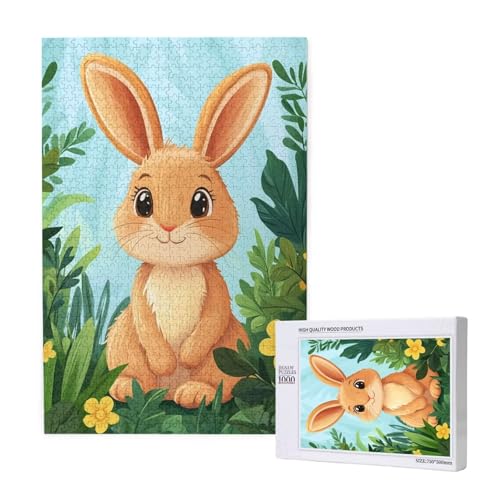 Puzzle Kaninchen,Puzzle 300 Teile Tier Holzpuzzle Erwachsene mit Geschenkbox und Poster,Schwieriges,Unterhaltsames,Herausforderndes,Geeignet für Anfänger ab 14 Jahren,Geschenke für Frauen M-1639 Puzzle Kaninchen,Puzzle 300 Teile Tier Holzpuzzle Erwachsene mit Geschenkbox und Poster,Schwieriges,Unterhaltsames,Herausforderndes,Geeignet für Anfänger ab 14 Jahren,Geschenke für Frauen M-1639 von Yeogcohe
