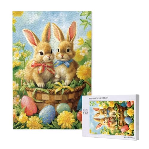 Puzzle Kaninchen,Puzzle 4000 Teile Ostern Holzpuzzle Erwachsene mit Geschenkbox,Schwieriges,Unterhaltsames,Herausforderndes,Geeignet für Anfänger ab 14 Jahren,Geschenke für Männer/Frauen M-1535 Puzzle Kaninchen,Puzzle 4000 Teile Ostern Holzpuzzle Erwachsene mit Geschenkbox,Schwieriges,Unterhaltsames,Herausforderndes,Geeignet für Anfänger ab 14 Jahren,Geschenke für Männer/Frauen M-1535 von Yeogcohe