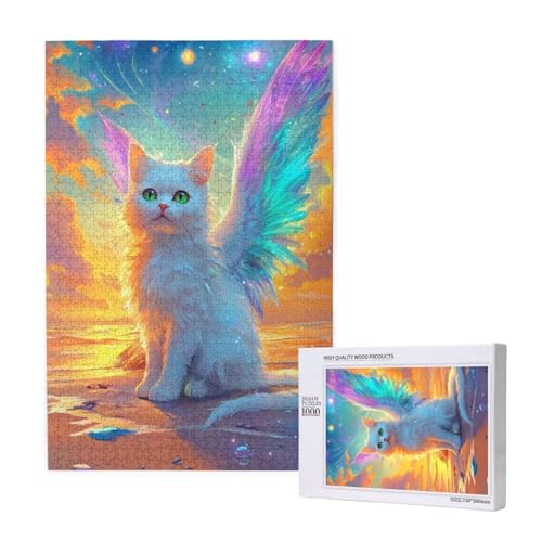 Puzzle Katze,Puzzle 4000 Teile Sonnenuntergang Holzpuzzle Erwachsene mit Geschenkbox,Schwieriges,Unterhaltsames,Herausforderndes,Geeignet für Anfänger ab 14 Jahren,Geschenke für Männer/Frauen M-1427 Puzzle Katze,Puzzle 4000 Teile Sonnenuntergang Holzpuzzle Erwachsene mit Geschenkbox,Schwieriges,Unterhaltsames,Herausforderndes,Geeignet für Anfänger ab 14 Jahren,Geschenke für Männer/Frauen M-1427 von Yeogcohe